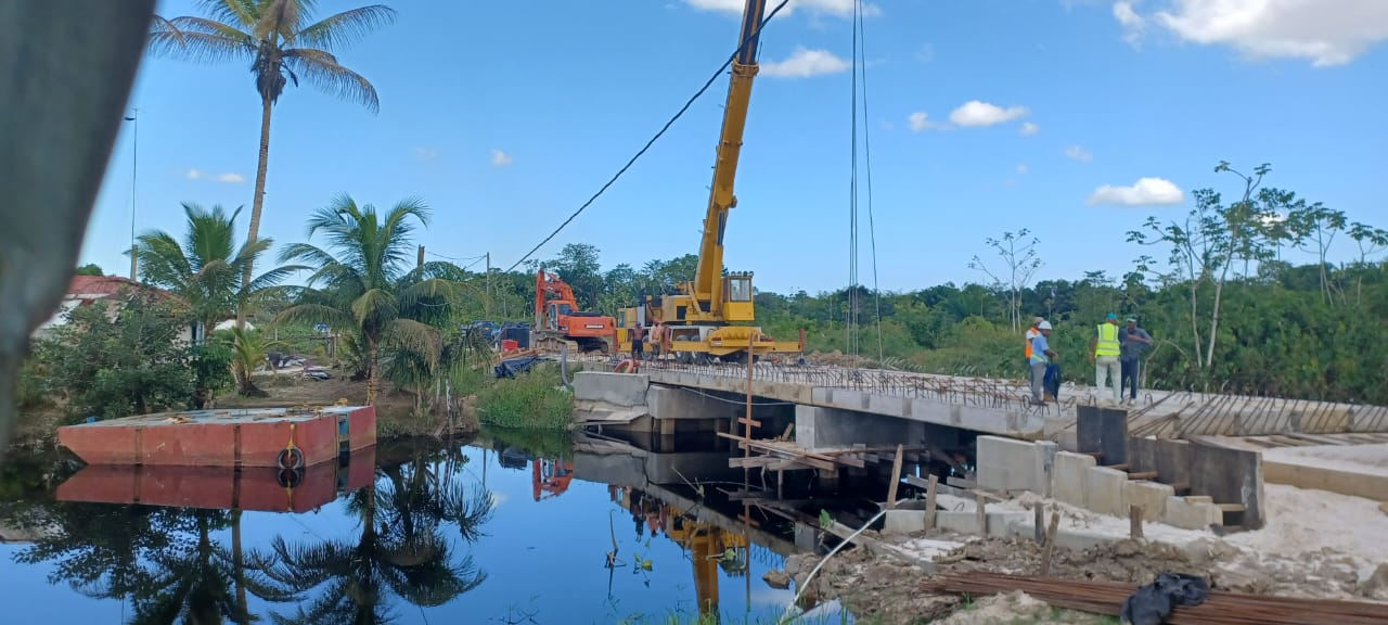 Crown Road infrastructure project in Guyana
